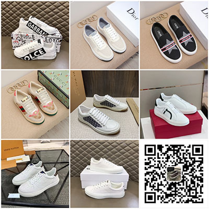 广州复刻奢侈品时尚休闲鞋免费代理男装微商代理微信二维码